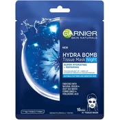 Garnier Moisture Bomb Night-time Maschera viso in tessuto idratante e rigenerante per la notte - 32,0 g