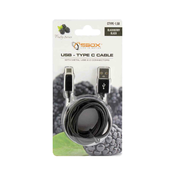 SBOX kabel USB -> TYPE C M/M 1,5m Fruity Crni