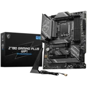 MSI Z790 GAMING PLUS WIFI , LGA 1700, 4xDDR5, Dual Channel DDR5 up to 7200+(OC)MHz, 3x PCIe x16 slot, 4x M.2 slots, 1x USB 3.2 Gen 2x2 (Type-C), 3x USB 3.2, 4x USB 2.0, 1x HDMI, 1x DP, 4x EZ Debug LED