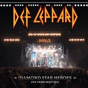 Def Leppard - Diamond Star Heroes Live From Sheffield (Limited Edition) (Black, Red & White Splatter Coloured) (2 LP)