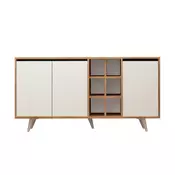 Hanah Home Seria Komoda, Belo-Hrast