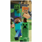 Halantex Bombažna brisača 70/140cm MINECRAFT, MNC-310T