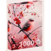 Enjoy - Puzzle Rubinasta ptica pevka - 1 000 kosov
