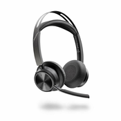 Brezžične Bluetooth slušalke z mikrofonom POLY Plantronics Voyager Focus 2 UC črne (213726-01)