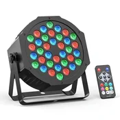 RTKTOUP 36 LED RGB odrski reflektor z daljinskim upravljalnikom