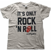 The Rolling Stones Majica Its Only Rock N Roll Unisex Grey S
