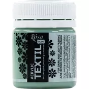Akrilna barva za tekstil, 20 ml, ROSA Talent - Vintage zelena (37)