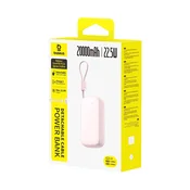 BASEUS Prenosna baterija EnerFill FC21 Qpow 3 Ultra 20000 mAh 22,5 W roza (E0027M02)