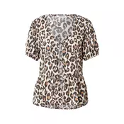 Sublevel Bluza smeda / svijetlosmeda / crna