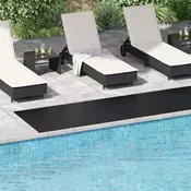 vidaXL Podloga za tla Črna 1 x 5 m Guma