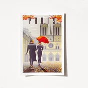 Wallity Poster Paris-1965, 50x70 cm