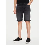 HUGO Jeans kratke hlače 50539932 Črna Slim Fit
