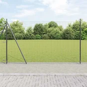 Zavareno žicano ogradno mreža s betonskom podlogom