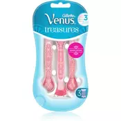 Gillette ženska britvica Venus Treasures, 3 komada