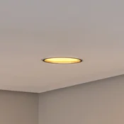 BEGA LED vgradni stropni reflektor Studio Line, črna/medenina, aluminij - Dnevna soba/jedilnica - črna, medeninasta