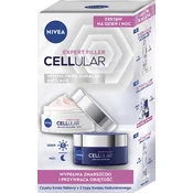 Nivea CELLULAR EXPERT FILLER KOMPLET DNEVNIH KREM Z ZF15 IN NOČNIH KREM 1 KOS