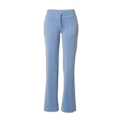 Juicy Couture Hlače LAYLA svetlo modra
