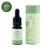 Kanabi CBD kapljice 15 %, 10 ml