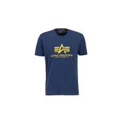 ALPHA INDUSTRIES Majica Basic  mornarska