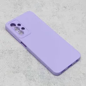 Torbica Silikon Pro Camera za Samsung A135F Galaxy A13 4G ljubicasta