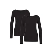 WE Fashion Majica črna