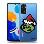 Silikonski črni ovitek za Xiaomi Redmi Note 11S 4G - Grinch 2