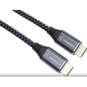PremiumCord ULTRA HDMI 2.1 High Speed   Ethernet kabel 8K@60Hz, pozlačen 5m