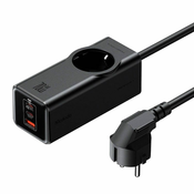 Mcdodo Napajalnik GaN McDodo CH-4620 EU 70W, 2x USB-C, 1x USB (črn)