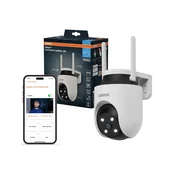 Osram - Pametna zunanja kamera 360° s senzorjem 2K SMART+ 230V IP67 Wi-Fi