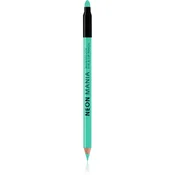 Dermacol Neon Mania svinčnik za oči in ustnice vodoodporna odtenek 04 1,1 g