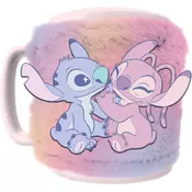 Šalica Disney Stitch & Angel Fuzzy 440ml