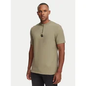 HUGO Majica Dabi 50563018 Khaki Regular Fit