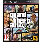 ROCKSTAR GAMES igra GTA V (PS3)