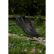 ASICS Tekaški čevelj Soloma 8 temno siva/neonsko zelena/črna
