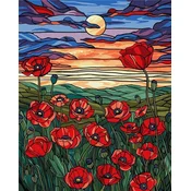 Rayher. Slikanje po številkah, The beauty of pop, 40x50 cm