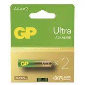Baterija GP ULTRA alkalna LR03 AAA 2 kos 2/1