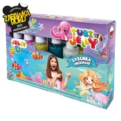 slomart Komplet Tubi Jelly 6 barv - Morska deklica
