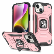 MG Ring Armor maska za iPhone 15 Plus, zlato