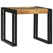 Kava Stol 2 pcs Smeda 48 x 40 x 40 cm Cvrsto drvo manga