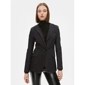 TWINSET Suknjič 232TP2390 Mornarsko modra Regular Fit