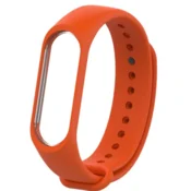 Xiaomi MiBand Mi Band 4/3 silikonska nadomestna zapestnica oranžna