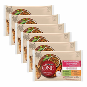 PURINA ONE MINI Dog Weight Control Korenje in piščanec v soku 6 x (4 x 85g)