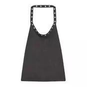 Bershka Top  temno siva