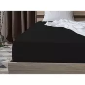 Ljubki dom Rjuha iz džersija EXCLUSIVE črna 90 x 200 cm