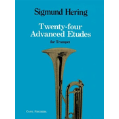 HERING:TWENTY-FOUR (24) ADVANCED ETUDES FOR TRUMPET