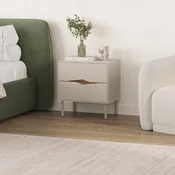 Hanah Home nocni ormaric Marquise, 50 cm, pešcar / Deep Oud