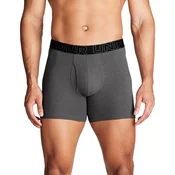Bokserji Under Armour M Perf Cotton 6in 3-Pack Grey XXXXL