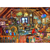 BlueBird - Puzzle Stewart: Podstrešje skritih predmetov II - 500 kosov