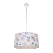 Deciji luster KIDS ROOM 1xE27/60W/230V precnik 40 cm medvedic