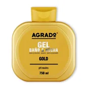 AGRADO Gel za tuširanje i kupka Gold 750ml